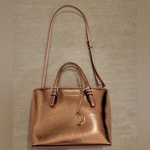 Michael Kors Rose Gold Shoulder Bag